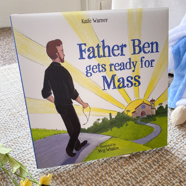 Father Ben Gets Ready for Mass Children's books Crossroads Collective