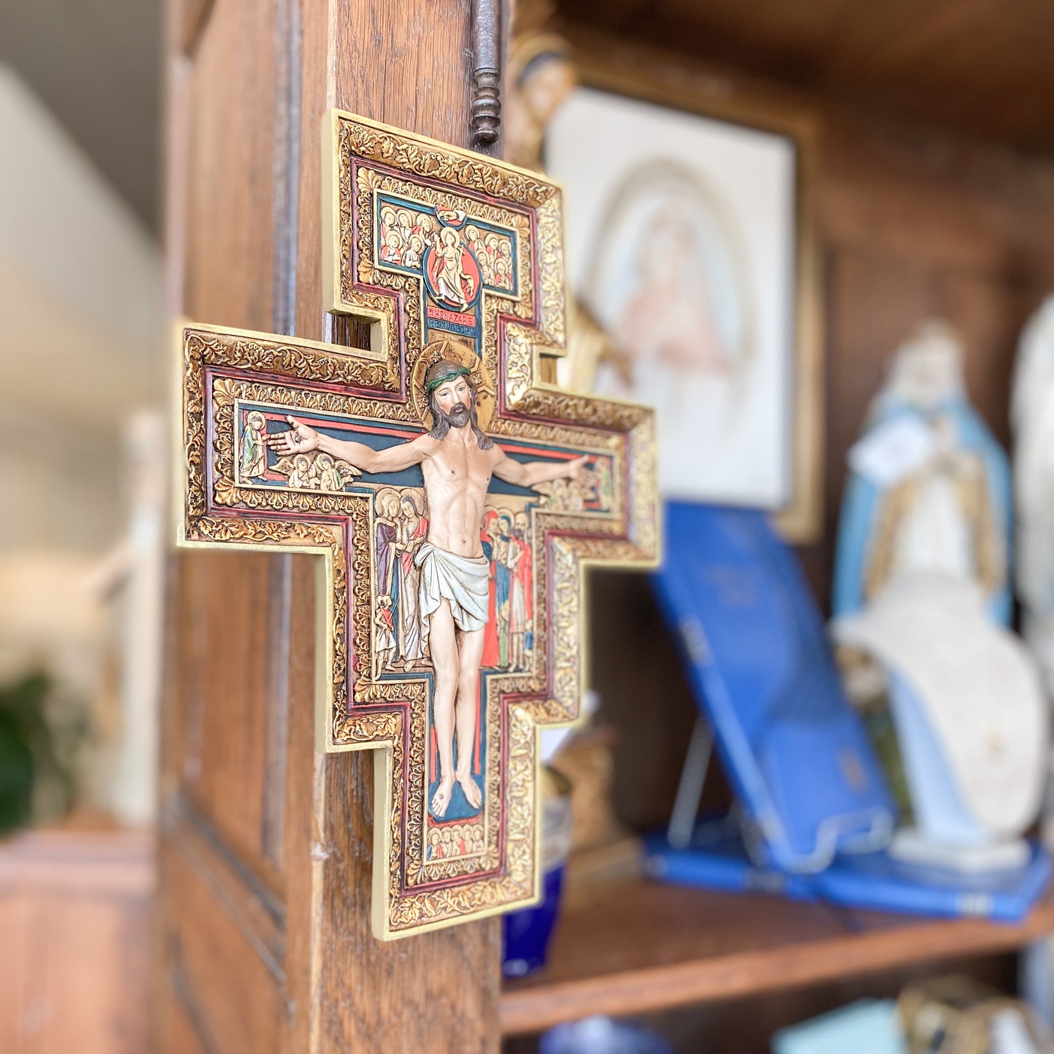 San Damiano Cross- Large Home & Decor Crossroads Collective