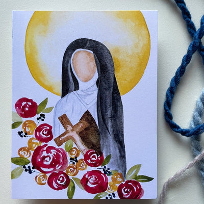 St. Therese of Lisieux Notecard