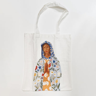 Our Lady of Perpetual Flourishing Tote Bag Gift Crossroads Collective