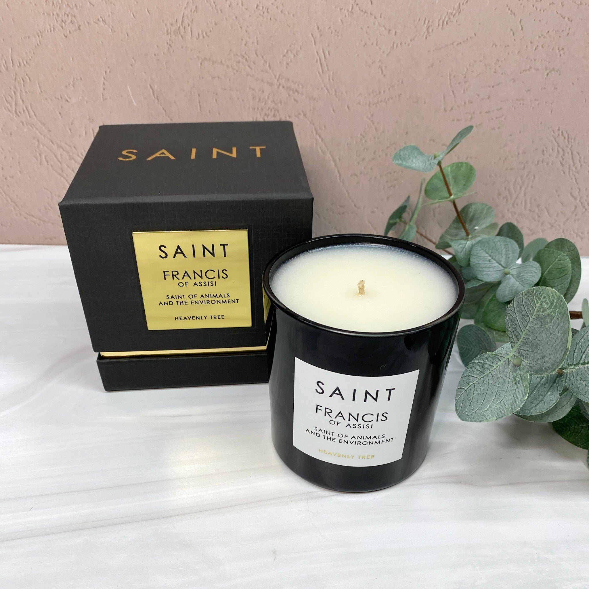 Saint Francis of Assisi Candle