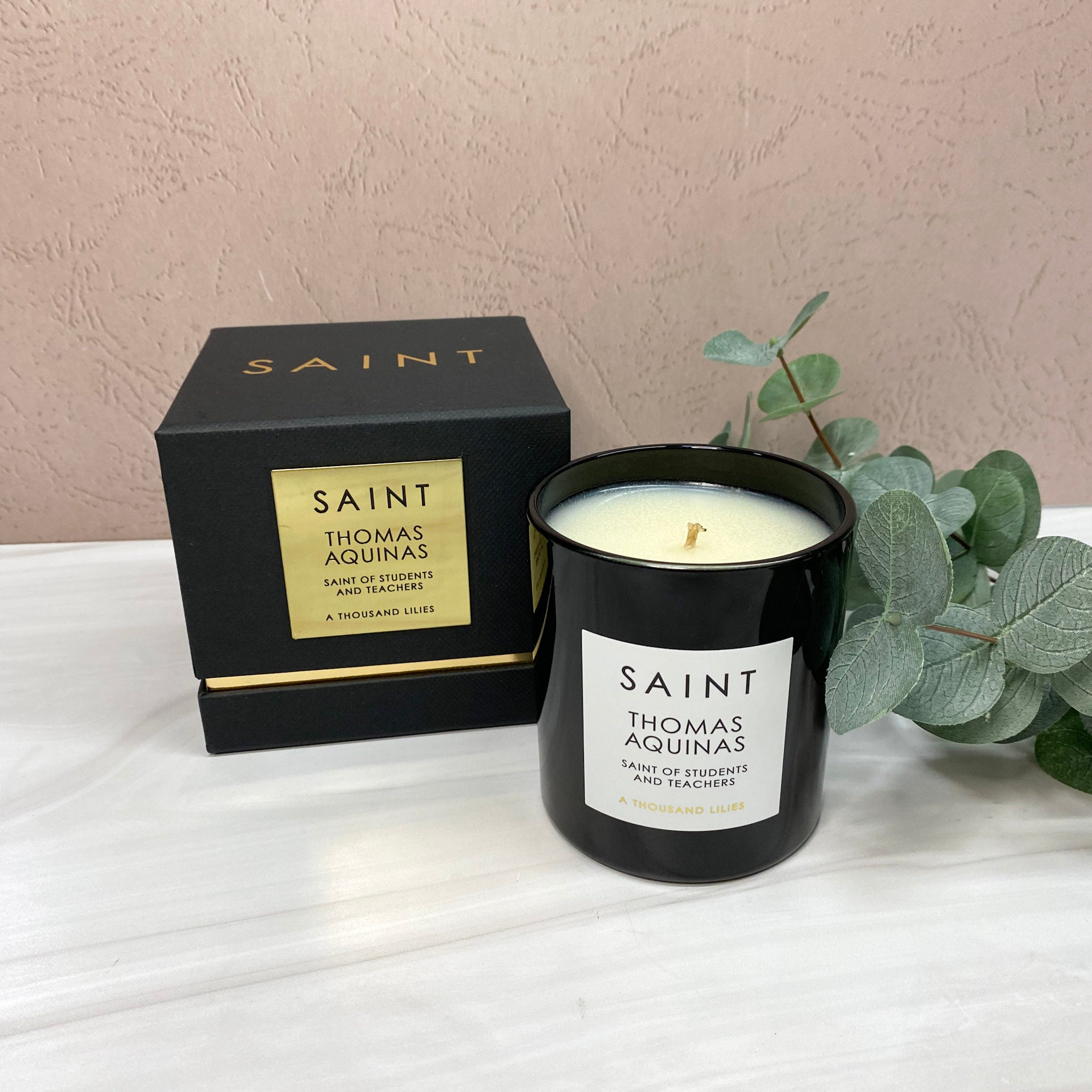 Saint Thomas Aquinas Candle