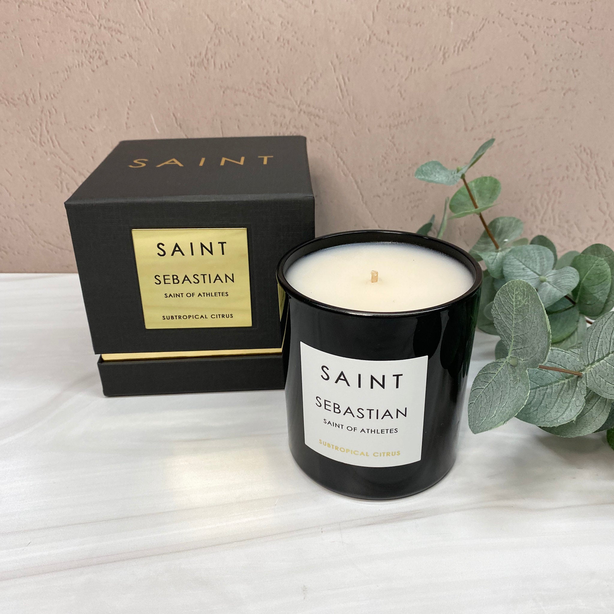 Saint Sebastian Candle
