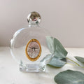 Glass Holy Water Bottle with Holy Spirit Medal Holy Water Bottles Crossroads Collective