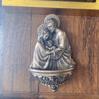 Holy Family Water Font Bronze
