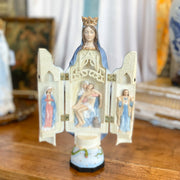 Our Lady of Grace Triptych 11in.