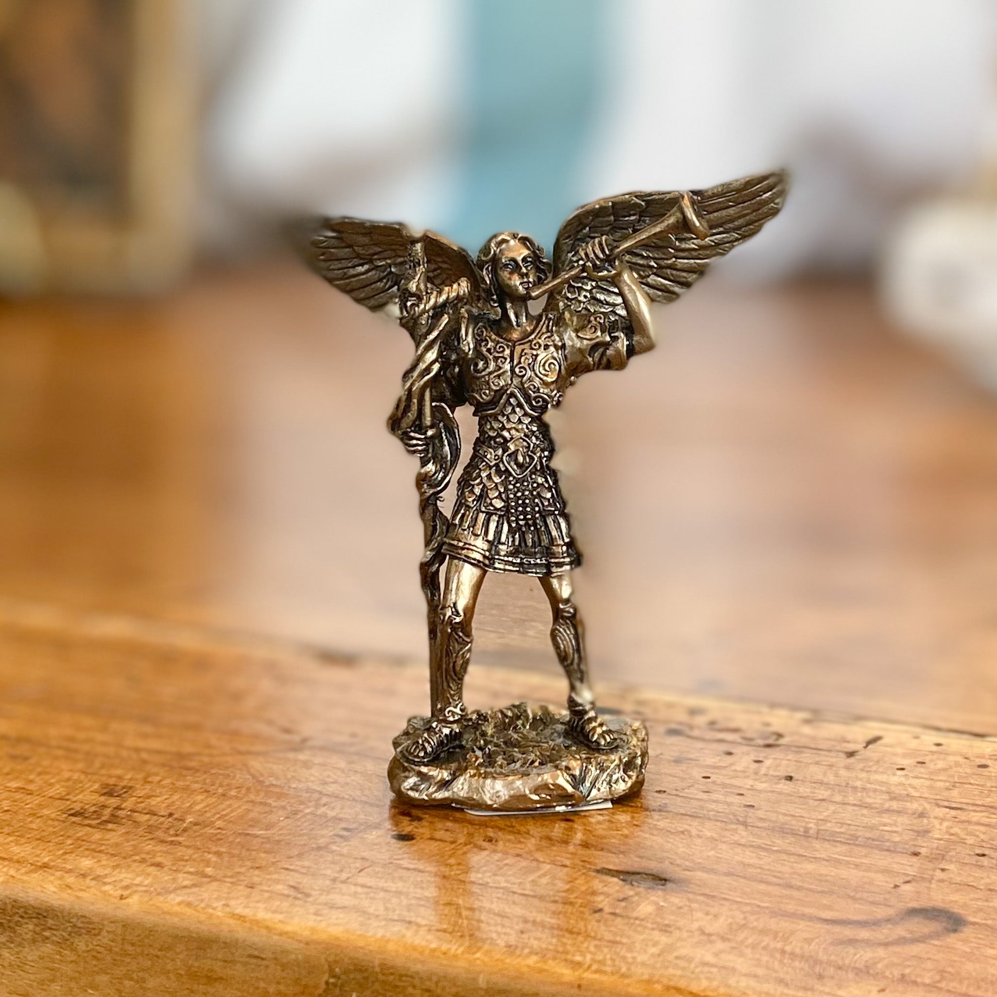 4" Archangel Gabriel Statue