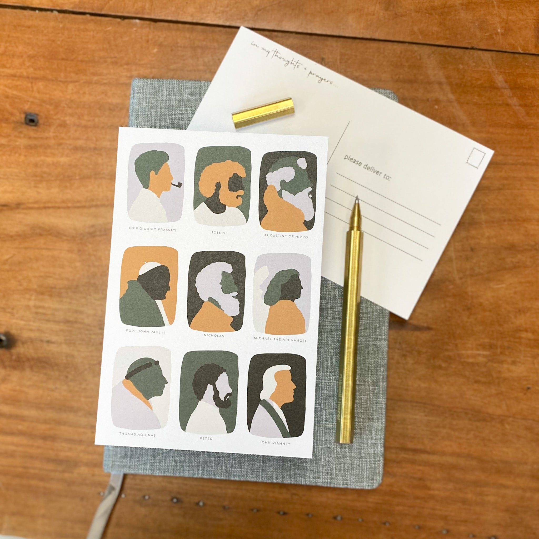 He Saints | Postcard