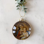 Madonna Medallion Ornament Christmas Crossroads Collective