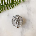 Silver Finish St. Christopher Visor Clip 1097V Visor Clip Crossroads Collective