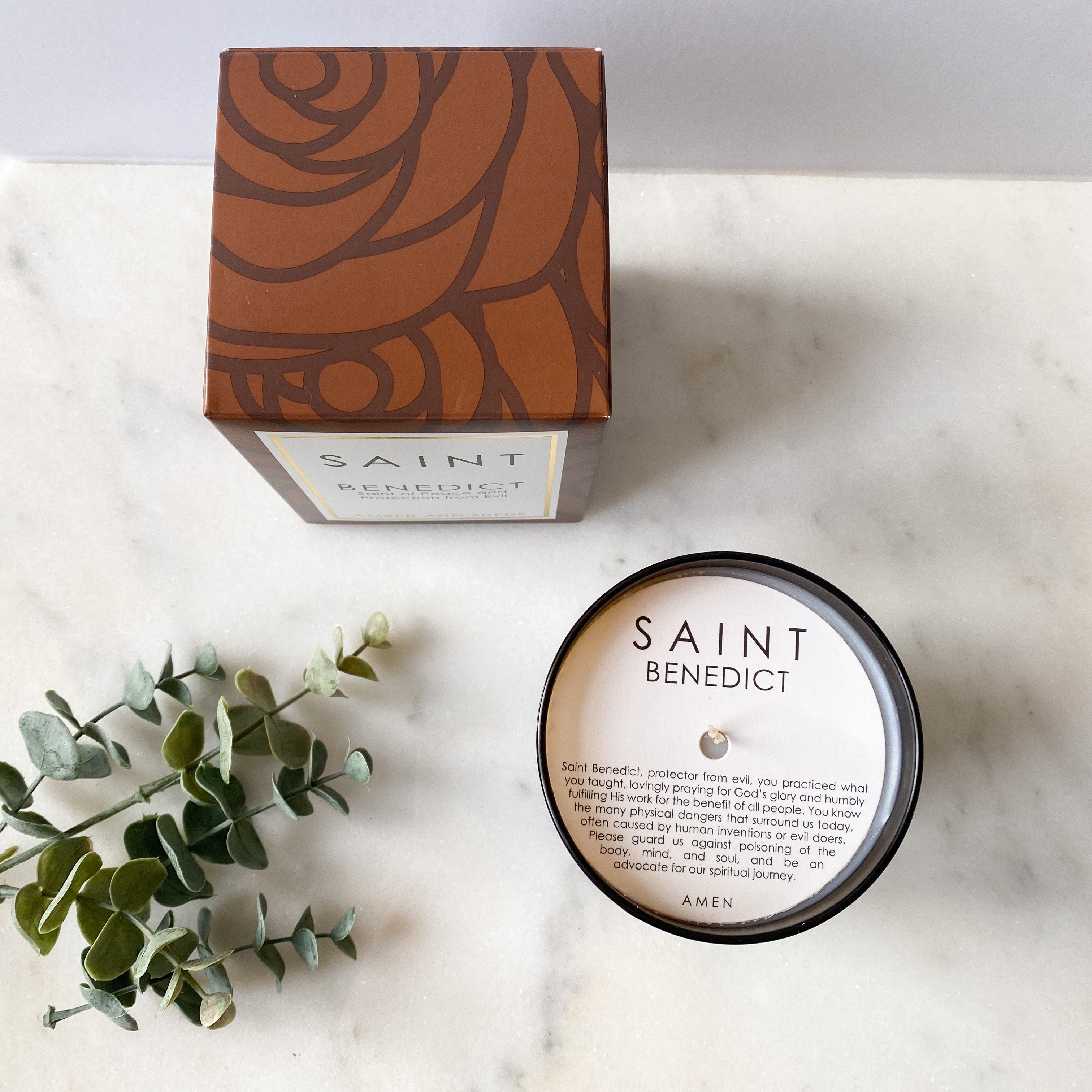 Saint Benedict Special Edition Candle Home & Decor Crossroads Collective