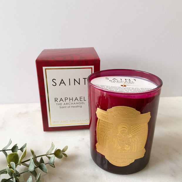 Saint Raphael the Archangel Special Edition Candle Home & Decor Crossroads Collective