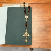 St. Joseph Ebony Bronze Rosary