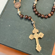 St. Joseph Ebony Bronze Rosary