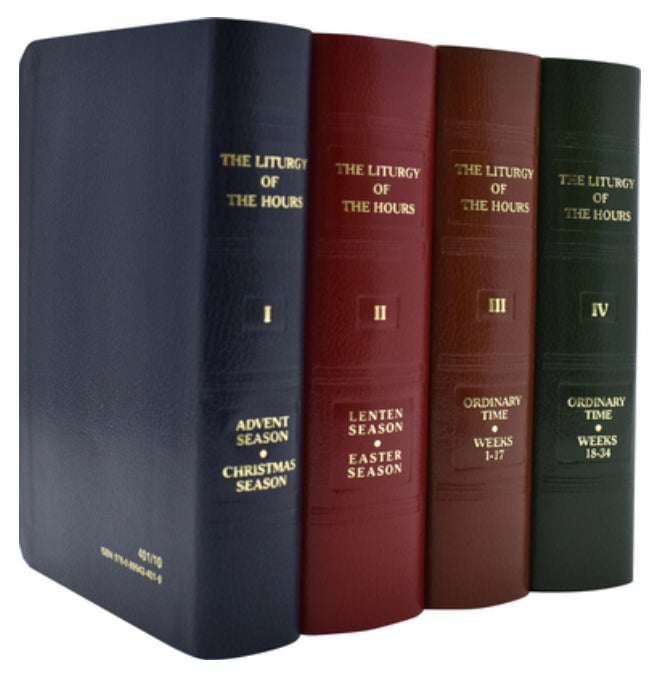 Liturgy Of The Hours (Set Of 4) (Leather)