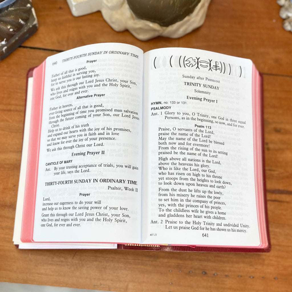 Christian Prayer (Large Type)