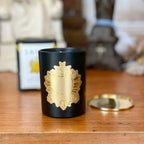 Sacred Heart Ex-Voto Candle Orange Noir