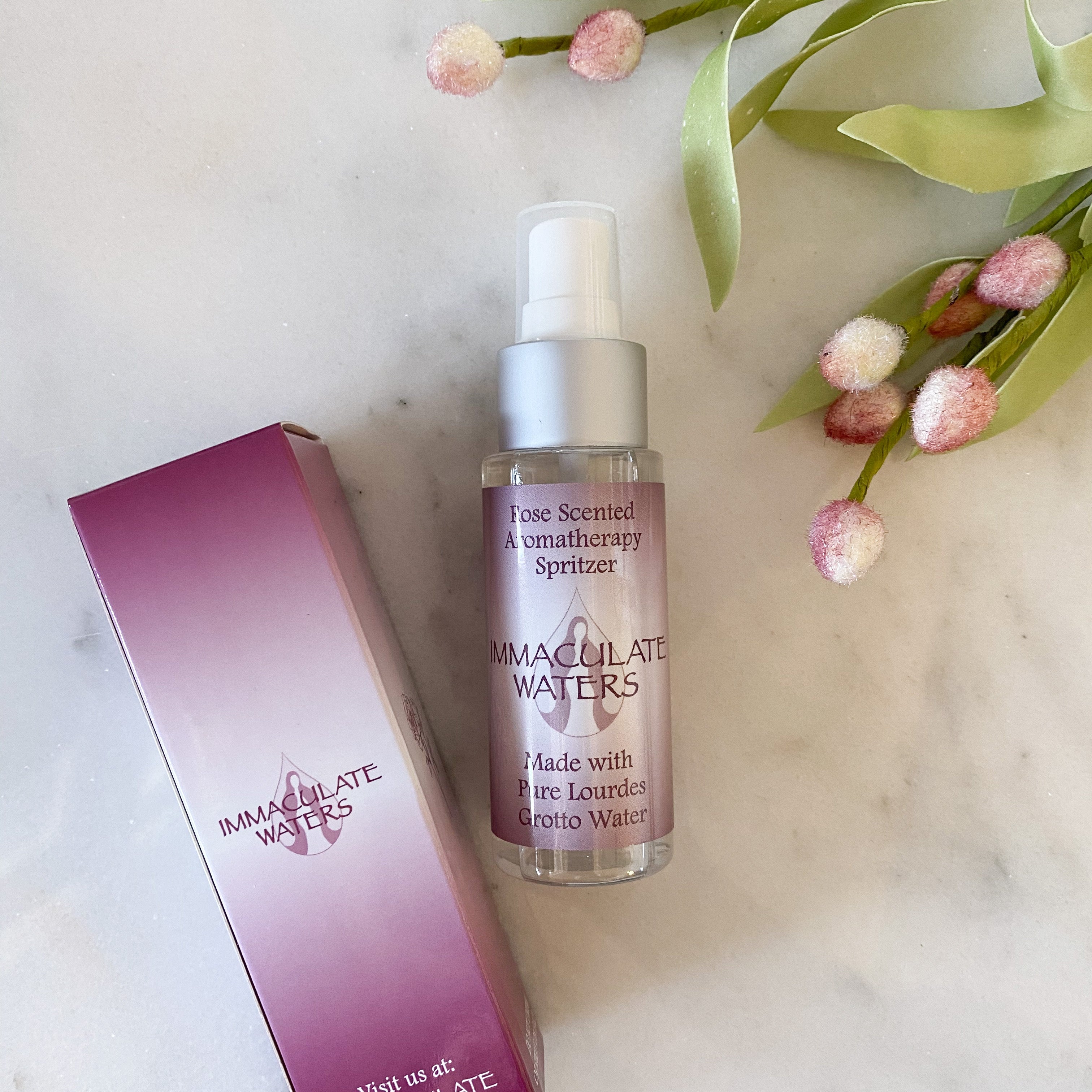 Immaculate Waters Rose Aromatherapy Spritzer Home & Decor Crossroads Collective
