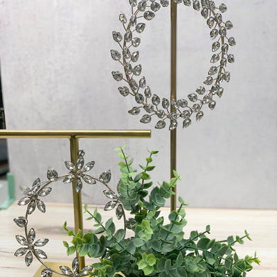 Jeweled Wreath Ornament