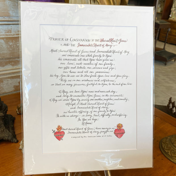 Dominican Prayer of Consecration Print