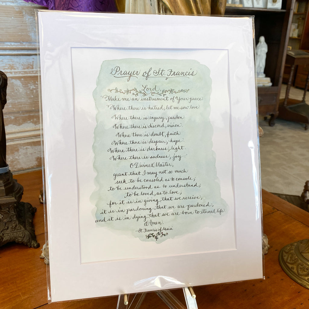 Prayer of St. Francis Print