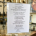 Student's Prayer Print