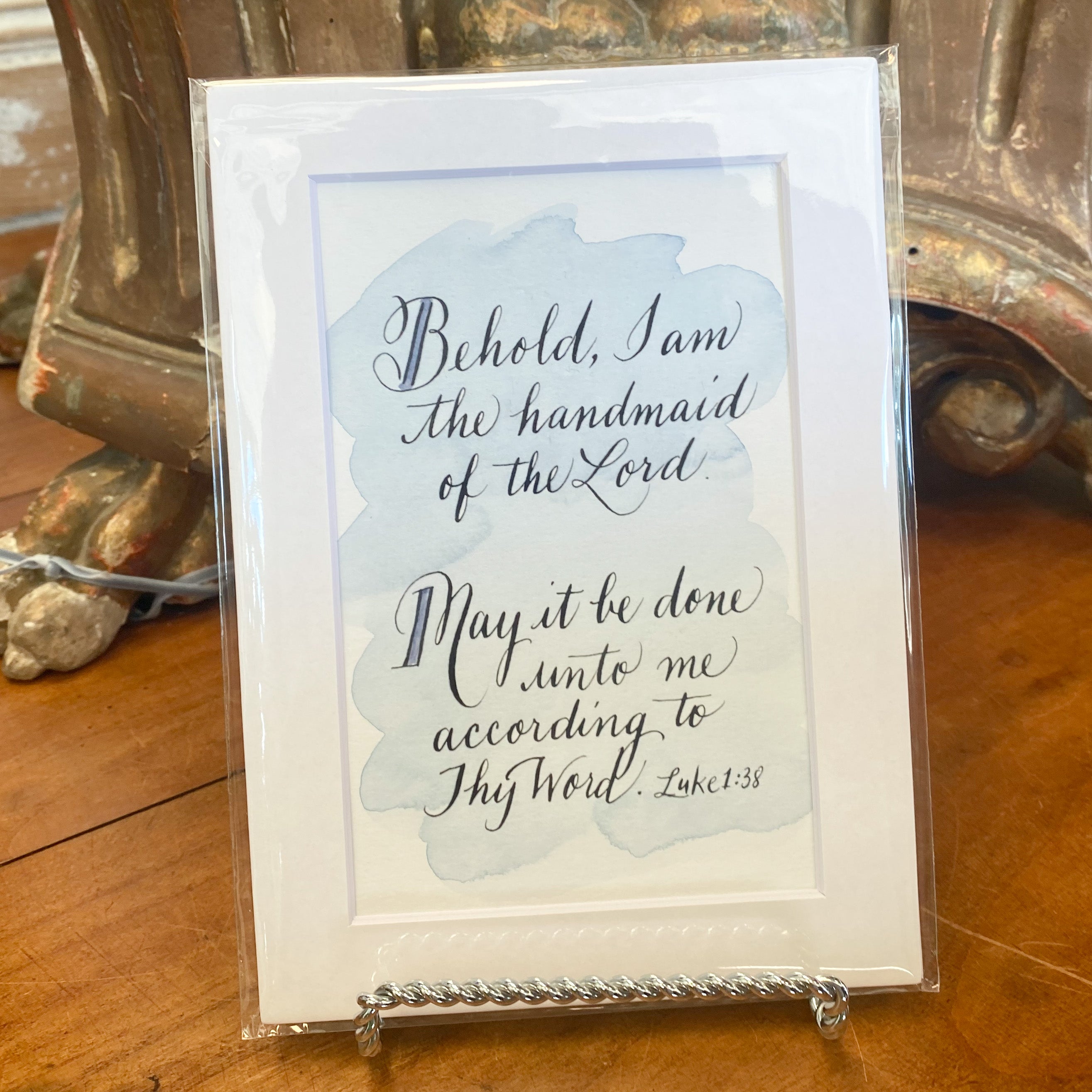 Behold Handmaid Quote Print