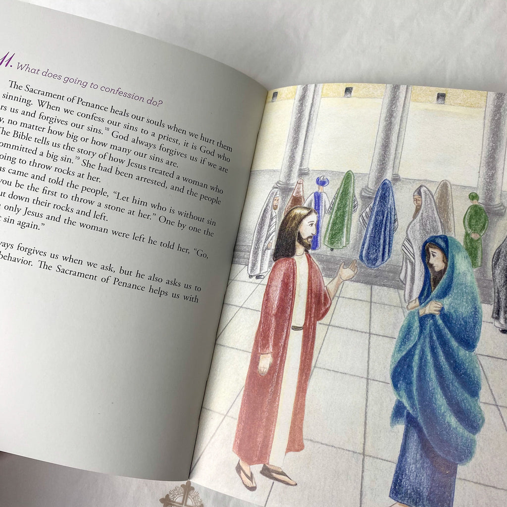 A Little Book about Confession for Children Children's books Crossroads Collective