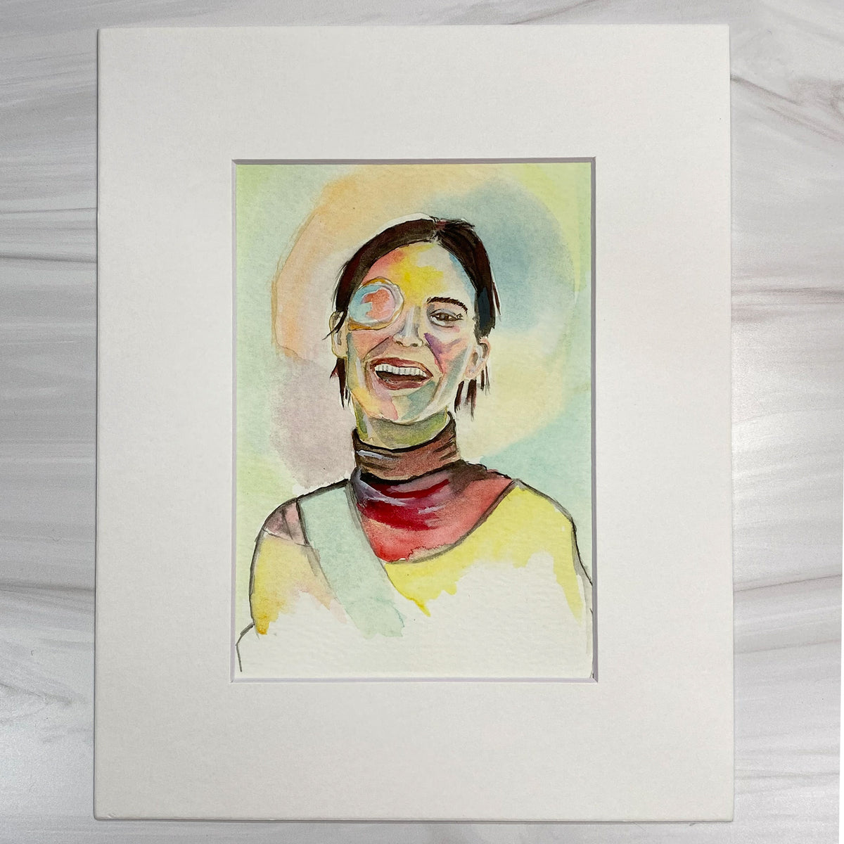 Servant of God Chiara Corbella Petrillo Watercolor Print Home & Decor Crossroads Collective