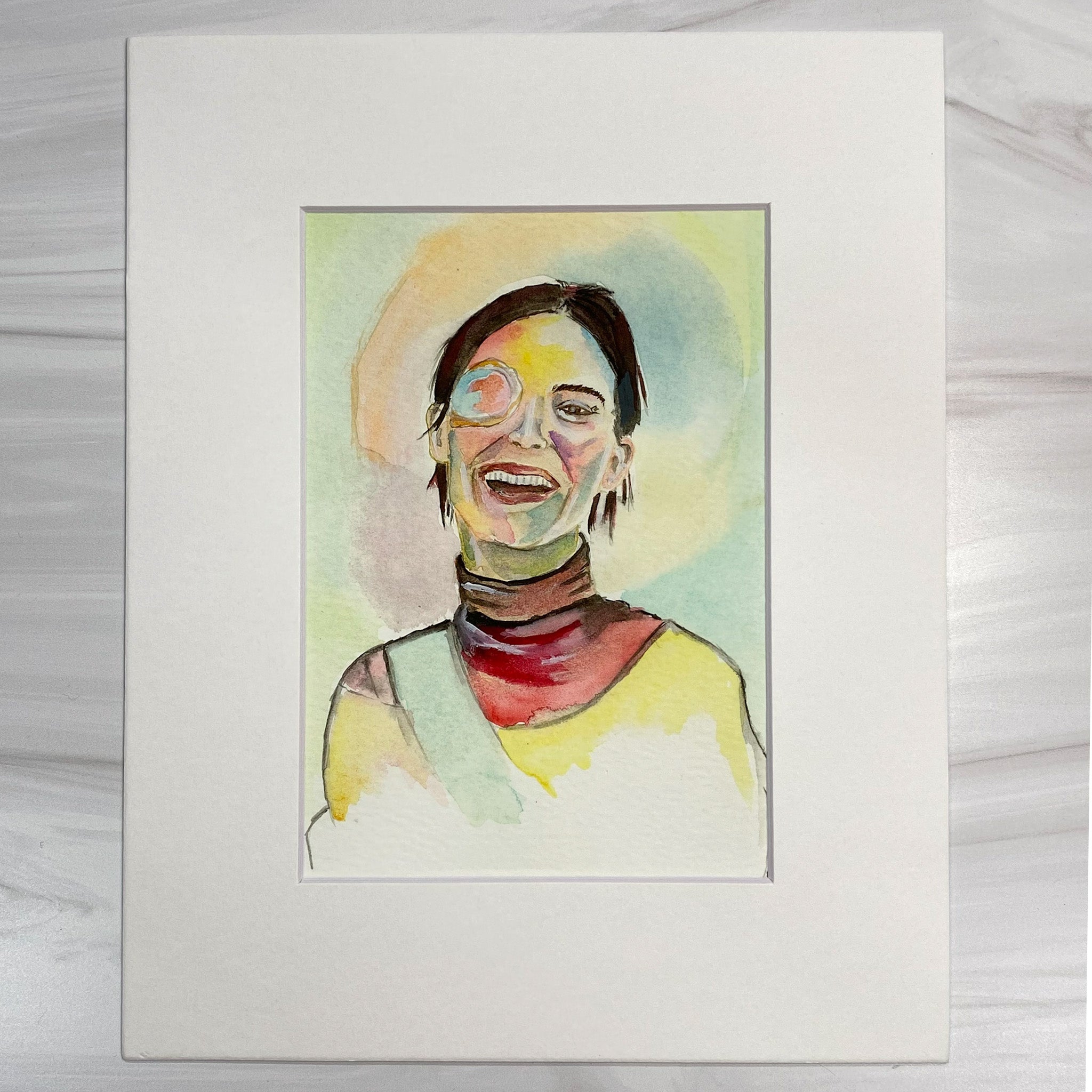 Servant of God Chiara Corbella Petrillo Watercolor Print Home & Decor Crossroads Collective