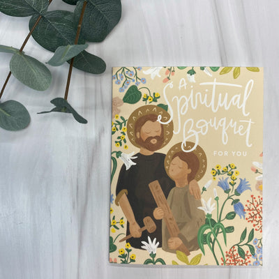 Spiritual Bouquet Card, Joseph Cards Crossroads Collective