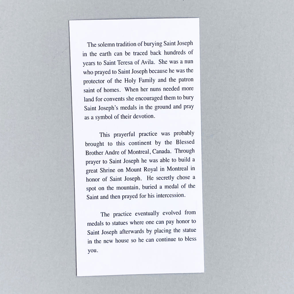 Saint Joseph the Worker Home Sellers Statue and Kit Home & Decor Crossroads Collective