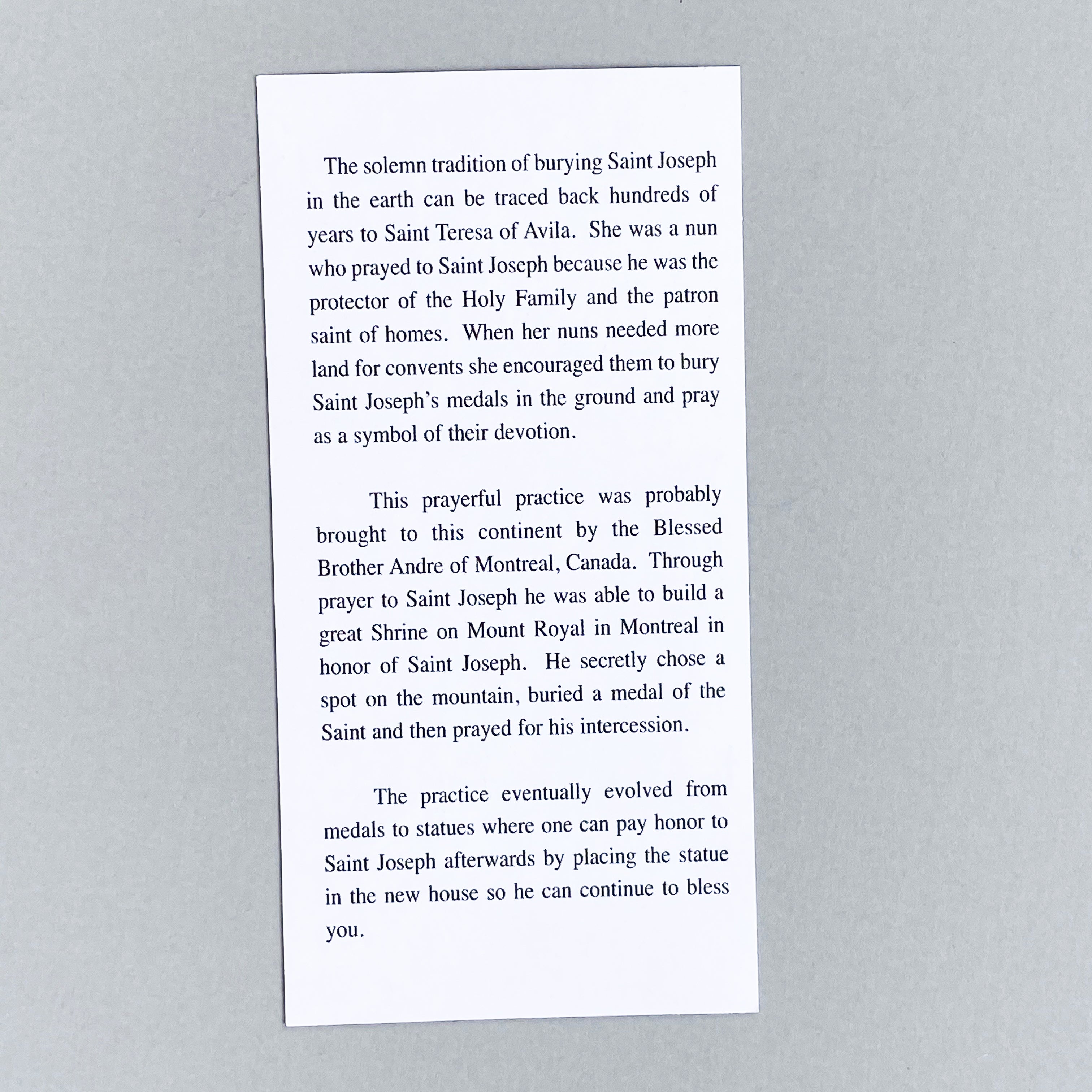 Saint Joseph the Worker Home Sellers Statue and Kit Home & Decor Crossroads Collective