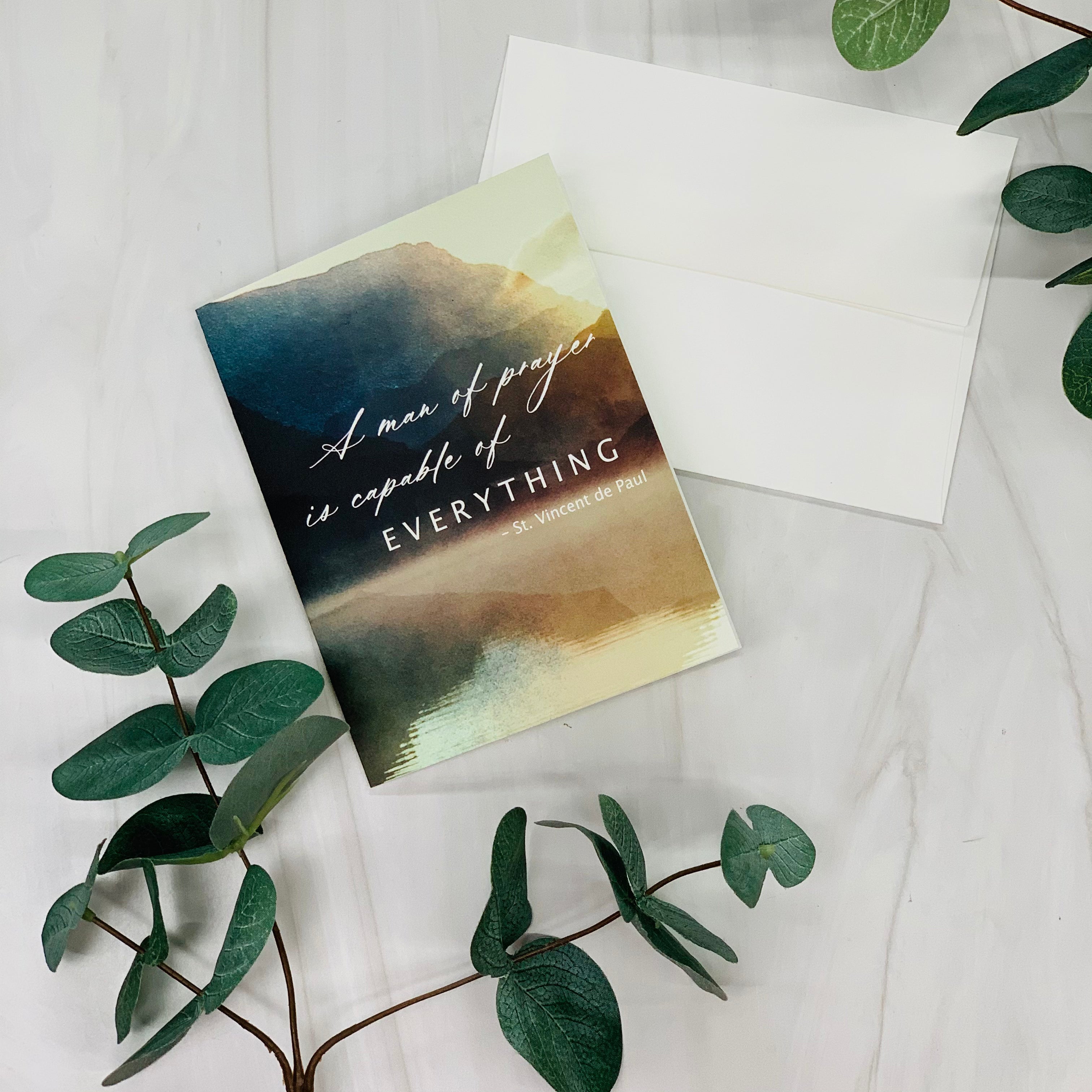 Father Greeting Card (St. Vincent de Paul) Crossroads Collective