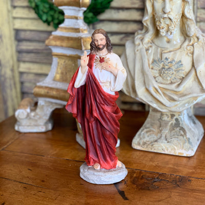 Sacred Heart of Jesus Statue No Type Crossroads Collective