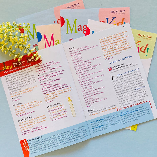 Magnificat Magnifikid! Monthly Magazine Children's books Crossroads Collective