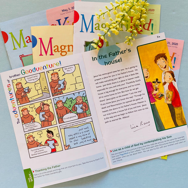 Magnificat Magnifikid! Monthly Magazine Children's books Crossroads Collective