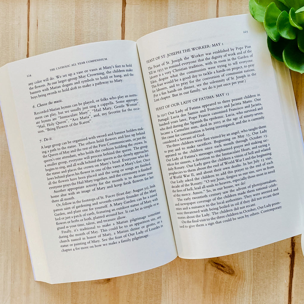 The Catholic All Year Compendium: Liturgical Living for Real Life Catholic Literature Crossroads Collective