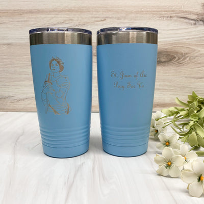 St. Joan of Arc Tumbler Accessories & Gifts Crossroads Collective