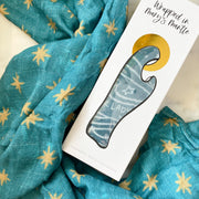 Wrapped in Mary's Mantle Baby Swaddle Crossroads Collective