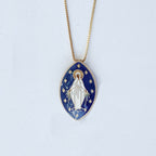 Miraculous Twelve Star Necklace in Navy