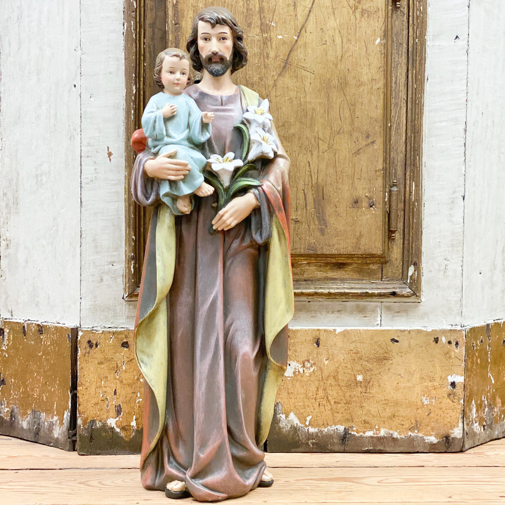 Statue of St. Joseph with Infant Jesus