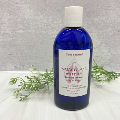 Immaculate Waters Rose Liquid Soap Bath & Body Crossroads Collective