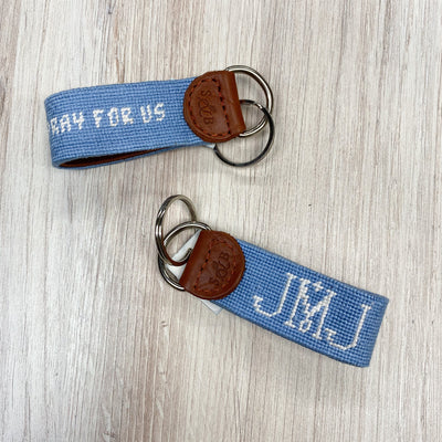 JMJ-Pray for Us Key Fob Keychains Crossroads Collective