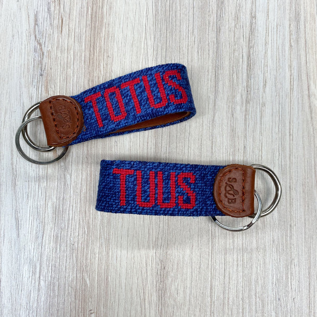 Totus Tuus Key Fob Keychains Crossroads Collective
