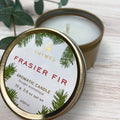 Frasier Fir Poured Candle, Travel Tin Home & Decor Crossroads Collective