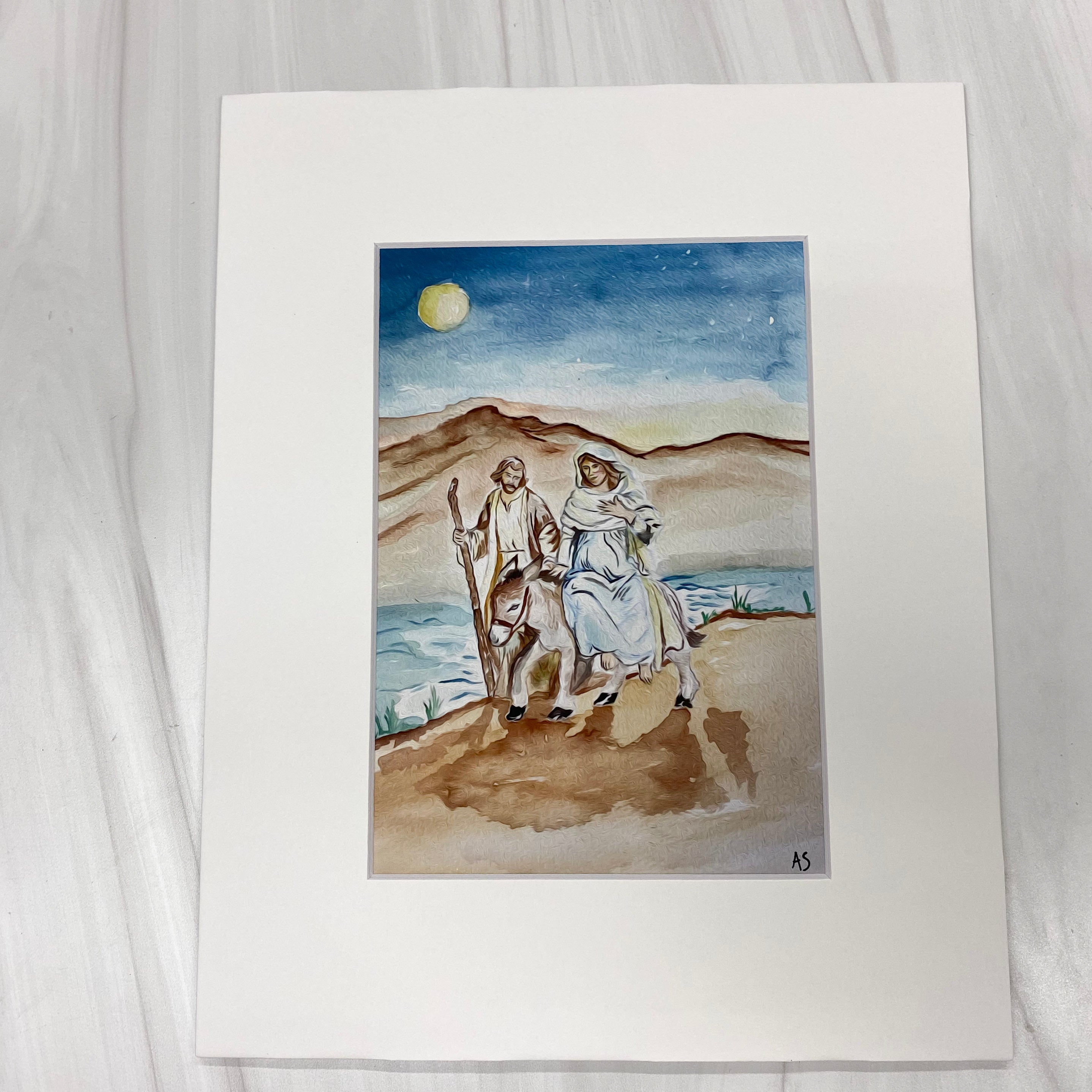 Advent Watercolor Print Home & Decor Crossroads Collective