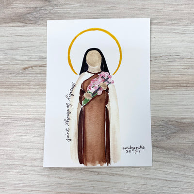 St. Therese Print No Type Crossroads Collective