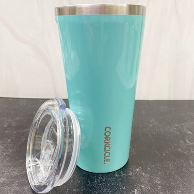 Tumbler - 16oz Gloss Turquoise No Type Crossroads Collective