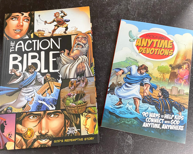 The Action Bible: God's Redemptive Story (Revised) Children's books Crossroads Collective